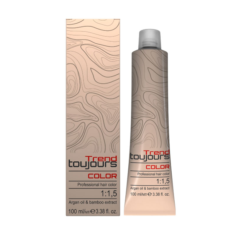 Перманентна фарба для волосся Trend Toujours Color Professional Hair Color 4.62 Red Irise Brown, 100 мл